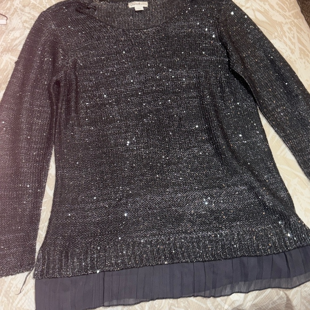XL Sparkle Sweater. Worn only 2 Times